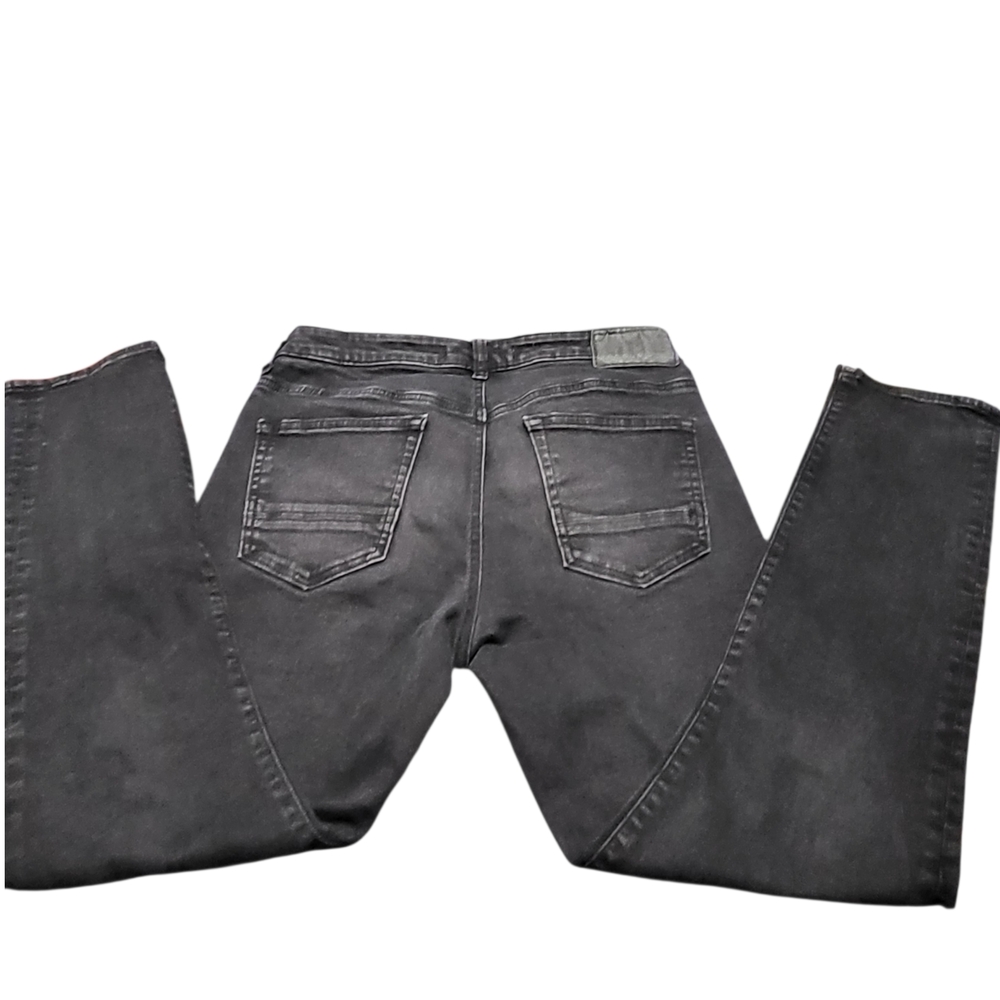 PacSun Black Slim Taper Men's Jeans - Picture 2 of 4
